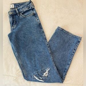 Abercrombie Kids Girls low rise baggy Jeans